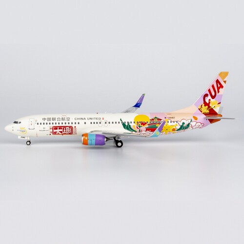 NG 08006 中国联合航空 737-800/w B-208Z 合金航模1:200