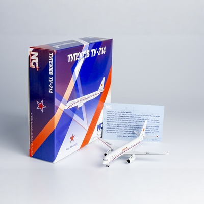 NG 1:400  俄罗斯国家运输公司 Tu-214 运输机 RA-64506 合金航模