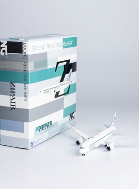 NG ZIPAIR东京 787-8 Dreamliner JA824J/JA825J 合金航模1:400