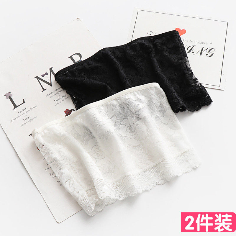 蕾丝无肩带抹胸裹胸式无带文胸束胸内衣女学生少女紧身夏摸胸围胸在类目 女士内衣/男士内衣/家居服, 抹胸中 - 来自Buy2taobao.com提供专业的淘宝代购服务