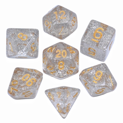 特价多面骰子数字色子跑团道具