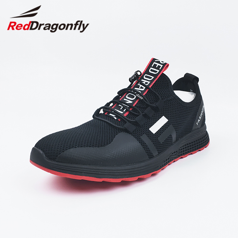 红蜻蜓透气软底休闲跑步旅游鞋