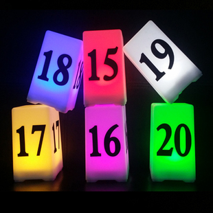 狼人杀面杀剧本杀血染钟楼号码灯出局灯号码牌数字灯牌可定制遥控