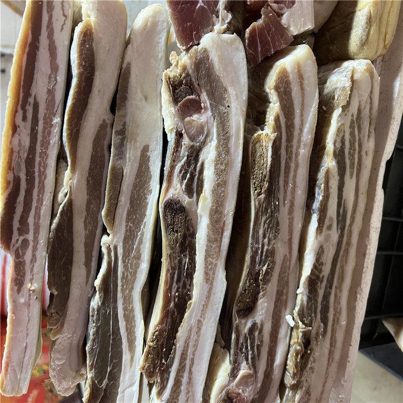 浙江台州临海特产农家自制腊肉真空包装腌五花肉咸肉包邮非烟熏