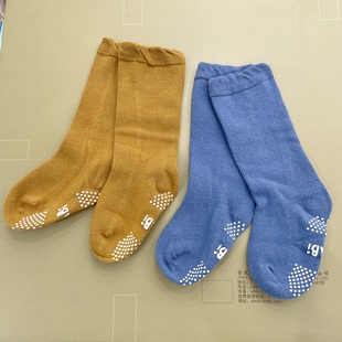 3岁男女保暖松口棉袜3双装 拉比正品 袜子1 婴儿童长筒袜秋冬厚款