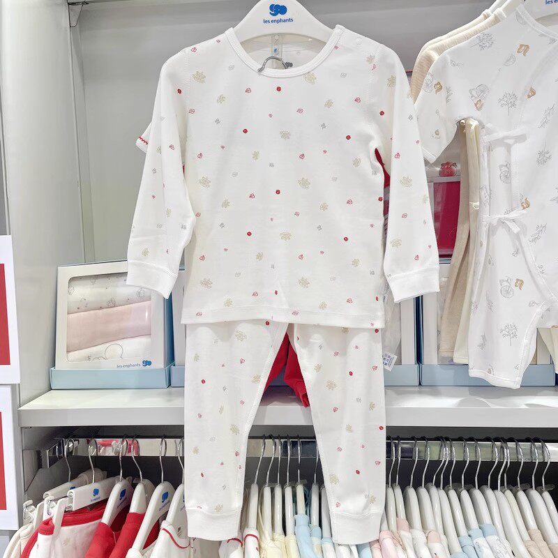 丽婴房专柜正品秋冬儿童内衣套装秋衣裤家居服睡衣贴身棉毛衫裤