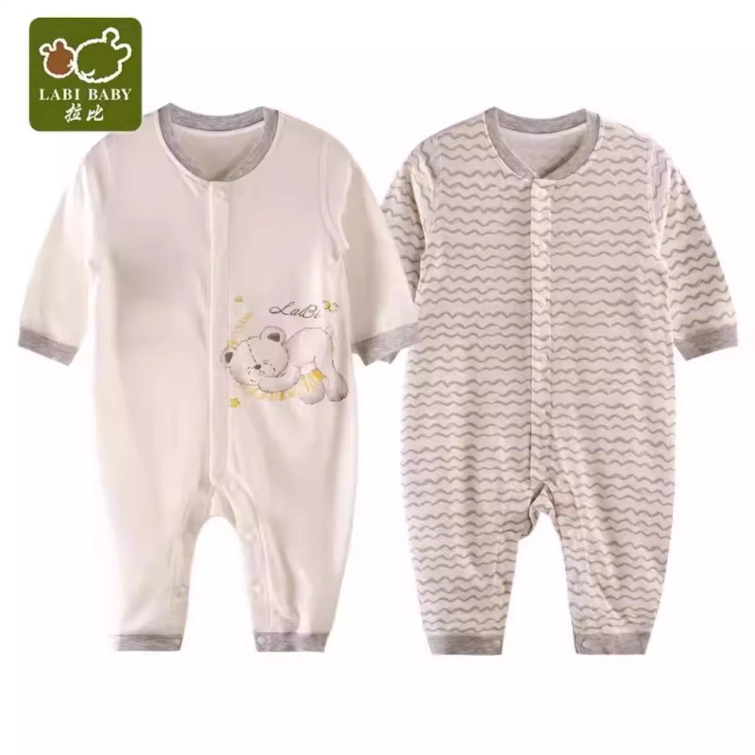 拉比童装正品春秋婴儿连体衣新生宝宝睡衣哈衣爬服婴儿保暖内衣,童装/婴儿装/亲子装,连身衣/爬服/哈衣,淘宝优惠券,粉丝福利购,淘宝优惠卷