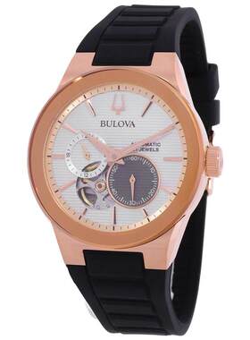 海外代购BULOVA/宝路华男士欧美腕表计时码表背透机芯自动机械