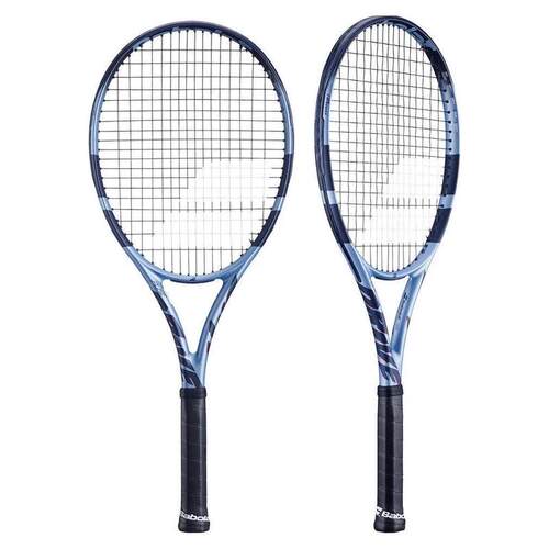 海外代购BABOLAT/百保力网球拍减震甜区大蓝配色天然纤维