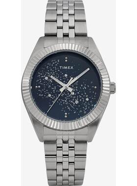 海外代购Timex/天美时女士手表欧美腕表精准计时夜光指针钢带