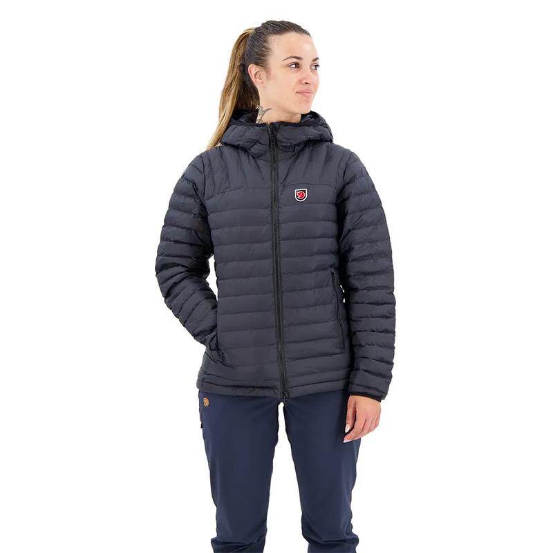 Fjallraven北极狐女士棉服保暖防风压缩保暖外套连帽长袖