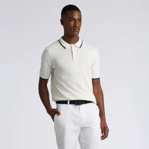 代购GFORE COOLING COTTON轻盈凉感棉混纺撞色高尔夫POLO衫26新款