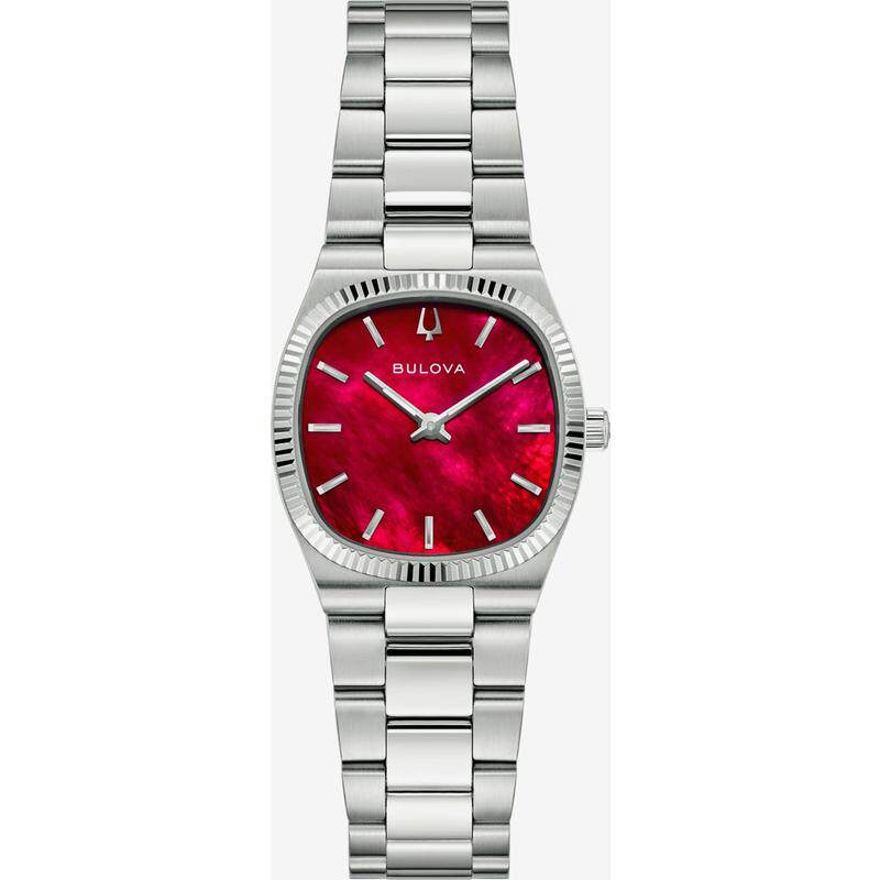 代购BULOVA/宝路华女式欧美腕表轻奢简约经典表盘设计