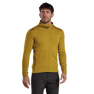 代购MONTANE男士抓绒衣保暖透气轻量保暖外套连帽长袖户外夹克