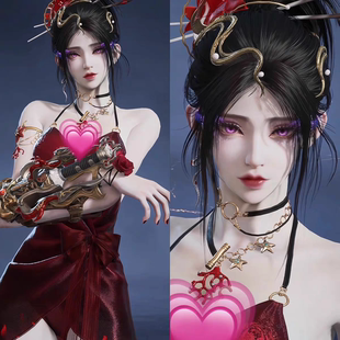 国服 永劫无间捏脸数据 宁红叶 宁红夜 性感姐姐 纯欲御姐