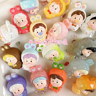 正版放肆生长潮玩小花卷豆豆兔系列萌粒盲袋桌面可爱摆件手办礼物