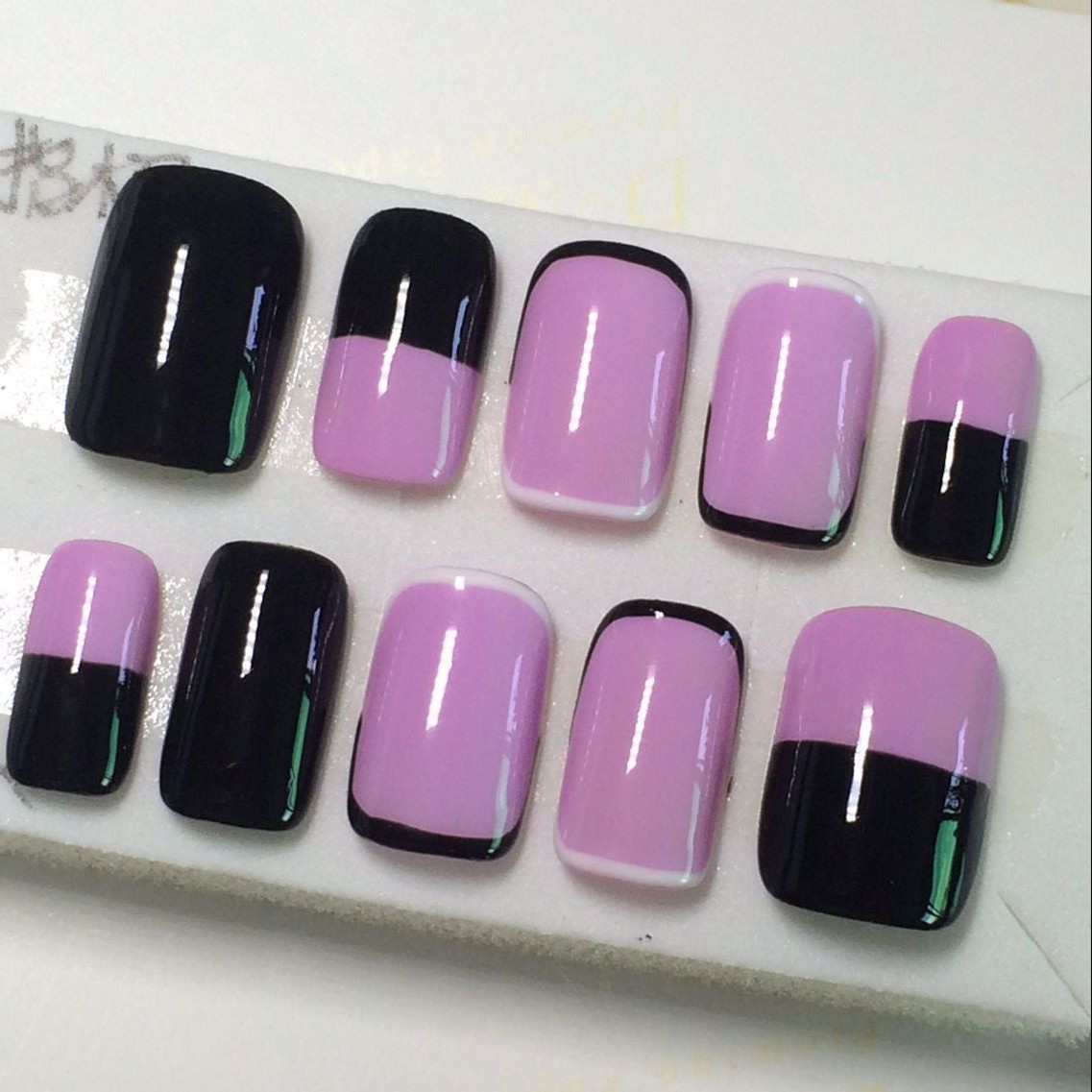 成品假指甲穿戴甲成品美甲光疗