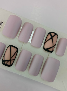 手工制作假指甲穿戴甲光疗甲片
