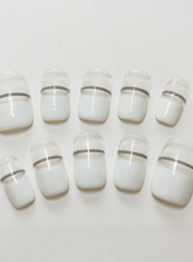 手工成品甲片穿戴甲光疗可拆卸