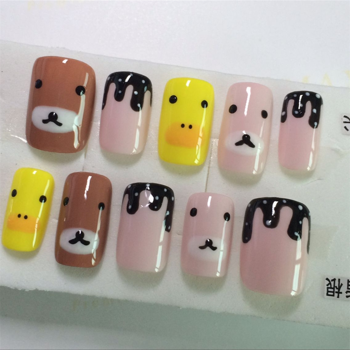 手工定制甲片穿戴甲成品光疗贴片