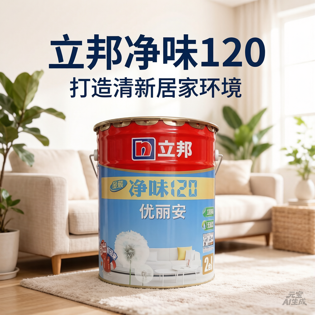 立邦净味120优丽安内墙乳胶漆