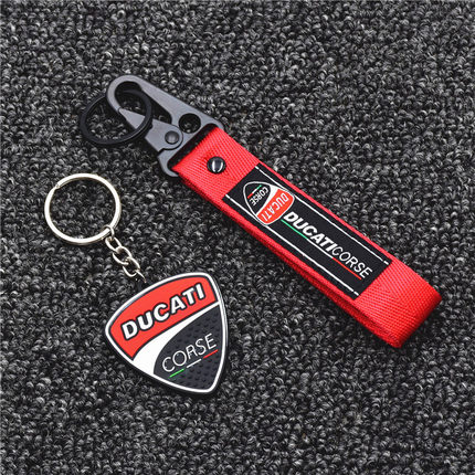 DUCATI杜卡迪 街霸848 899 696 796 1198 大魔鬼1200 钥匙扣挂件