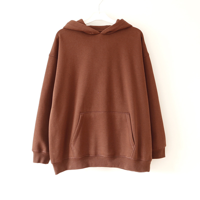 欧美儿童棉绒衣宽大连帽卫衣上衣