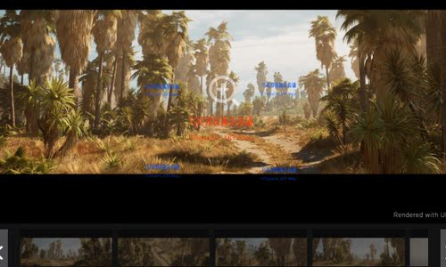 UE5虚幻资产Foliage Pack Vol14.26-5.3 UE4热带草原植被树木场景