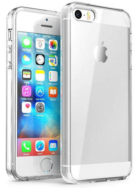 适用iphone5手机壳防摔包边透明5S手机套外壳苹果SE1代软胶TPU保护套