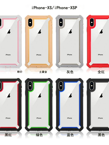 Apple, двусторонние накладки на углы, совместимый прозрачный чехол для телефона, защитный чехол, защита при падении, 2 в 1, увеличенная толщина