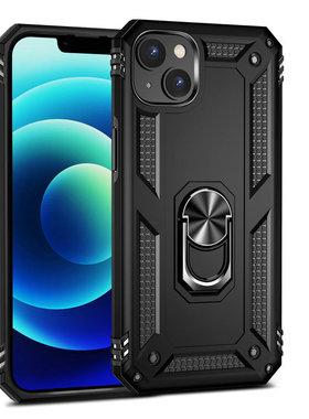欧美个性军工铠甲手机壳适用苹果15ProMAX全包防摔iPhone14plus软胶硬壳13/12指环支架外壳自带车载吸磁铁片