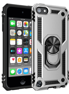 简约适用于iPod touch7手机壳硅胶苹果iTouch5/6保护套双层防摔壳