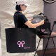大容量无纺布袋印LOGO女装 店环保礼品购物袋蝴蝶结服装 手提袋定制