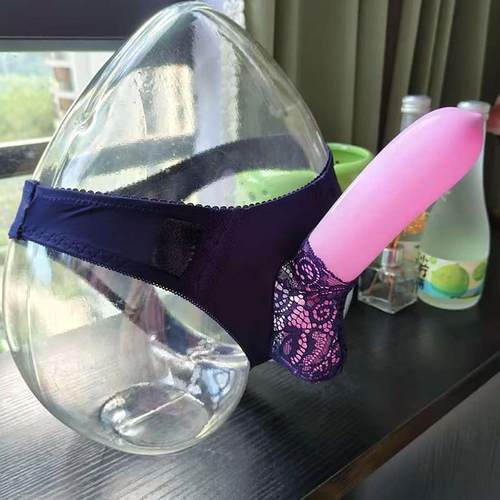 柔滑U凸冰丝JJ套诱惑丁字内裤