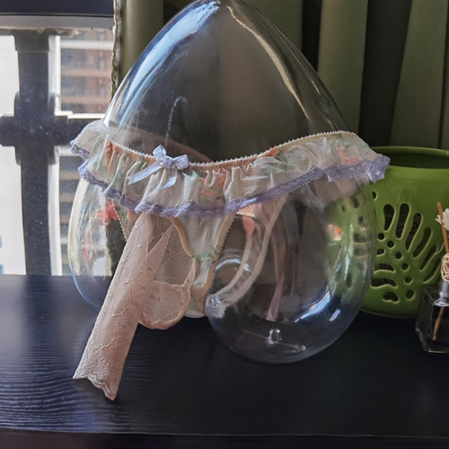 JJ套U凸设计丁字T内裤自带透气孔