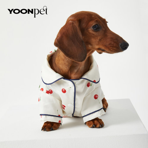 宠物狗猫衣服舒适可爱睡衣腊肠