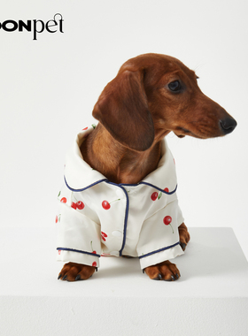 狗狗猫咪宠物衣服春夏季薄款两脚舒适睡衣腊肠约克夏迷你杜宾比熊