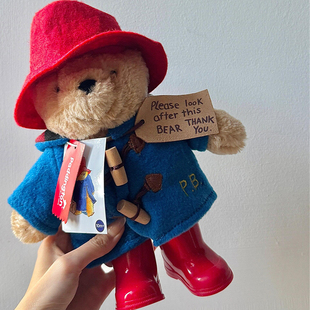 小熊paddington可爱毛绒公仔玩偶包包挂件礼物英国 帕丁顿熊正版