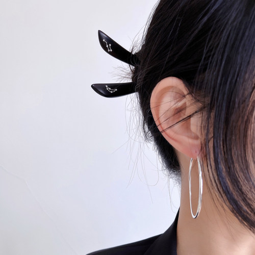 durianacc十二星座双面装饰发簪