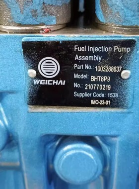 8170的原装喷油泵6817 BHT8P9150R6809 BP6817和1003288637 68015