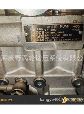 喷油泵6892 6893 BHT8P9150L6891和817023000001 BHT8P9170R6831