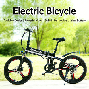 Foldable Bike Reliable可折叠电动助力山地自行车代步