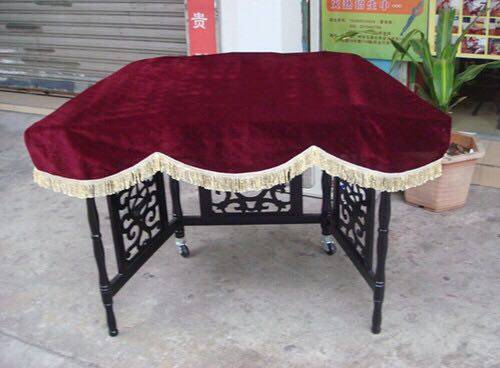 加厚金丝绒扬琴罩波浪型扬琴罩防尘套401 402通用防尘盖布,居家布艺,钢琴罩,淘宝优惠券,粉丝福利购,淘宝优惠卷