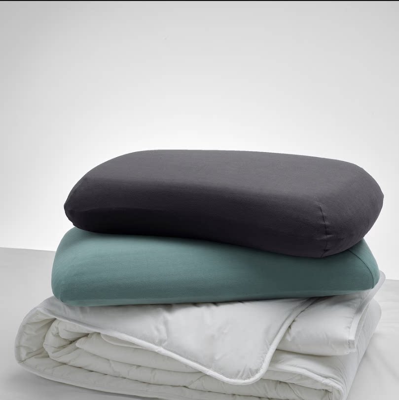 ikea宜家枕套多功能亲肤克鲁布斯珀勒特肯芙人体工程学枕头套松紧