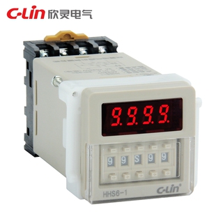 HHS6 DH48S 改进型 1欣灵时间继电器数显延时控制器JSS48A