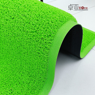 入户门垫室外防滑地毯商用家用丝圈地垫PVC除尘防水脚垫进门门店