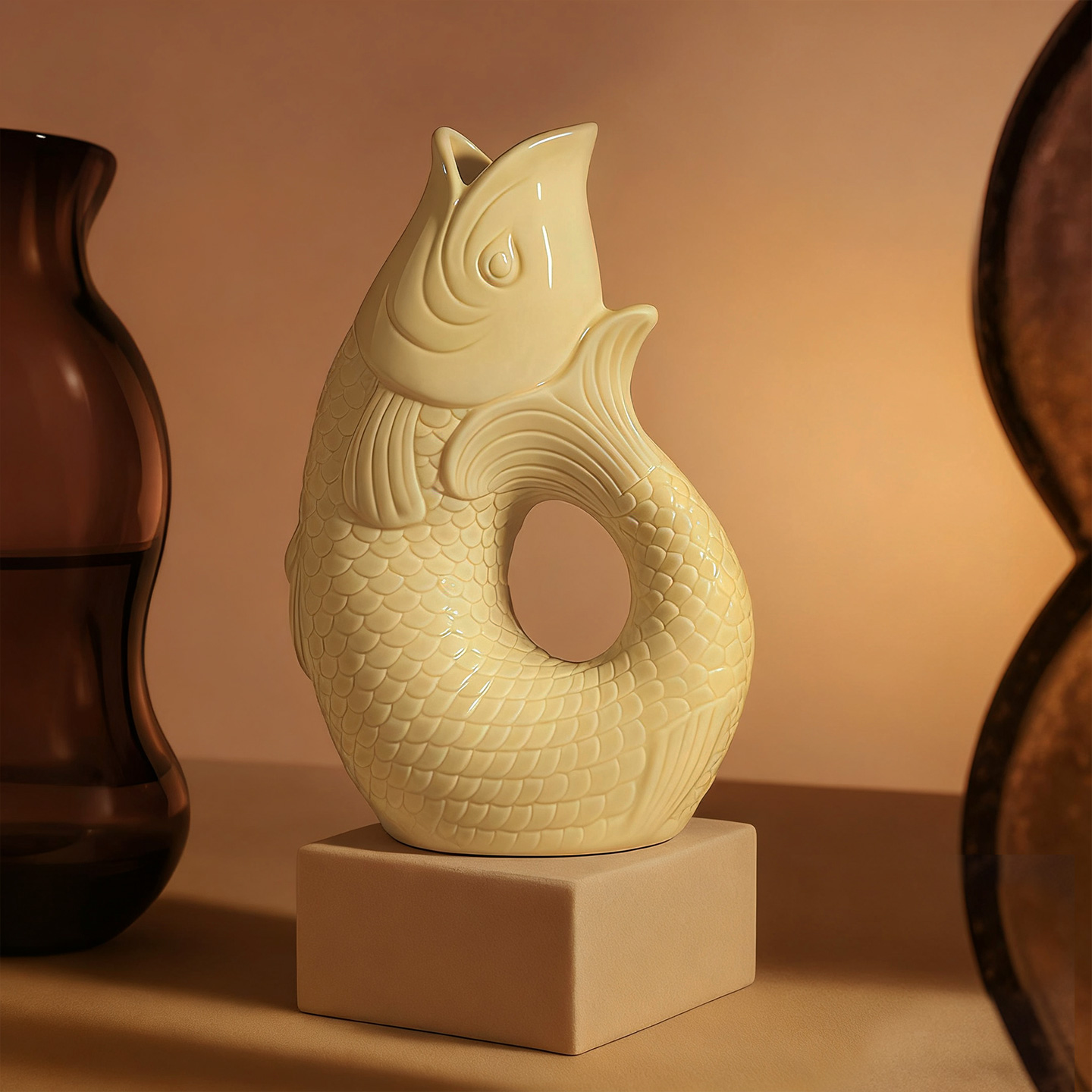 米子家居锦鲤摆件乔迁礼物