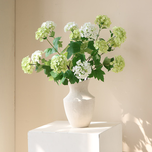 米子家居侘寂风肌理花瓶摆件客厅插花高级感鲜花超好看花器大口径