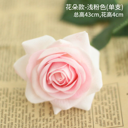 情人节礼品节日礼物仿真花假花装饰花绢花客厅桌面保湿玫瑰花