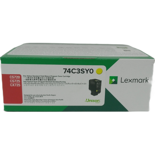 原装正品利盟 CS 720 725 CX725de 碳粉盒74C3SK0/Y0/C0/M0粉盒